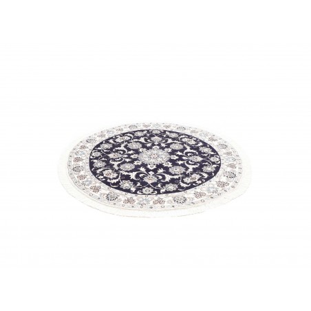 Tappeto Nain Kashmar Persia grigio 140x137