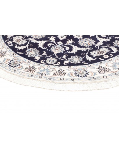 Tappeto Nain Kashmar Persia grigio 140x137