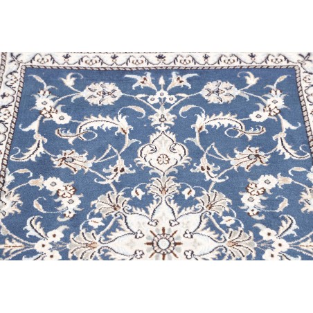 Tappeto Nain Kashmar Persia blu 90x147