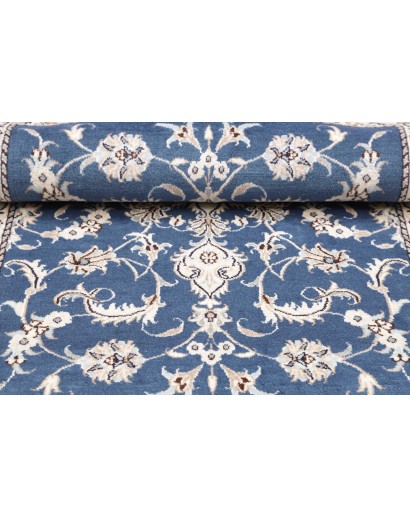 Tappeto Nain Kashmar Persia blu 90x147