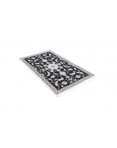 Tappeto Nain Kashmar Persia grigio 77x140