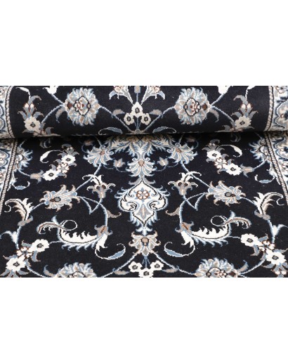 Tappeto Nain Kashmar Persia grigio 77x140