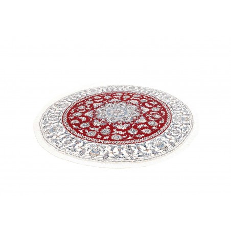 Tappeto Nain Kashmar Persia beige grigio 200x202