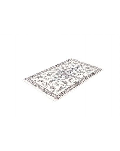 Tappeto Nain Kashmar Persia beige grigio 90x137