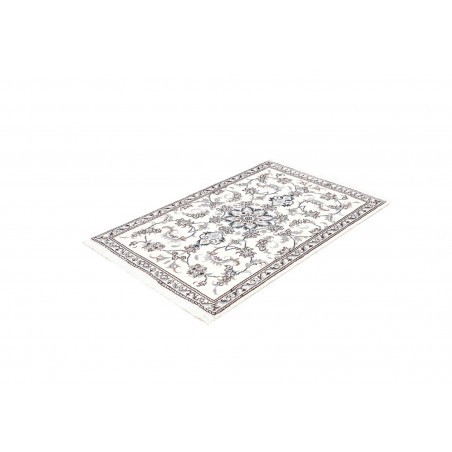 Tappeto Nain Kashmar Persia beige grigio 90x137