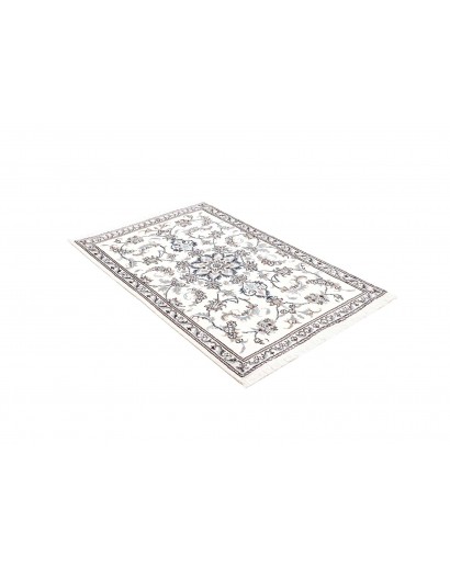 Tappeto Nain Kashmar Persia beige grigio 90x137