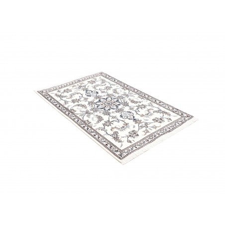 Tappeto Nain Kashmar Persia beige grigio 90x137