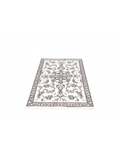 Tappeto Nain Kashmar Persia beige grigio 90x137