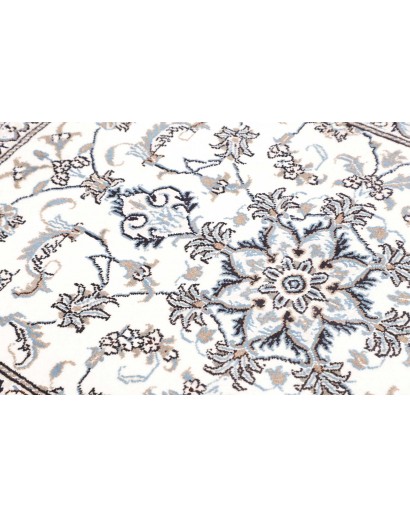 Tappeto Nain Kashmar Persia beige grigio 90x137
