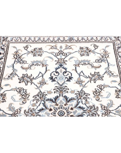 Tappeto Nain Kashmar Persia beige grigio 90x137