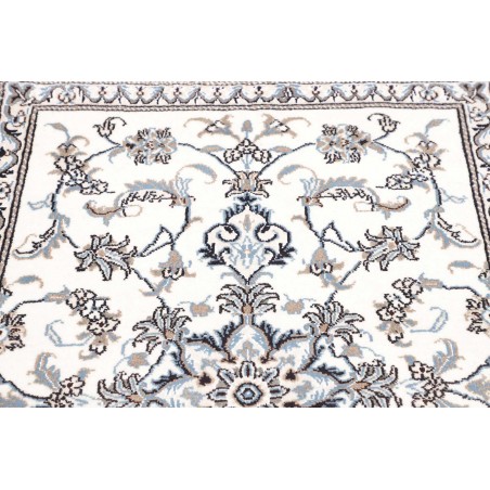 Tappeto Nain Kashmar Persia beige grigio 90x137