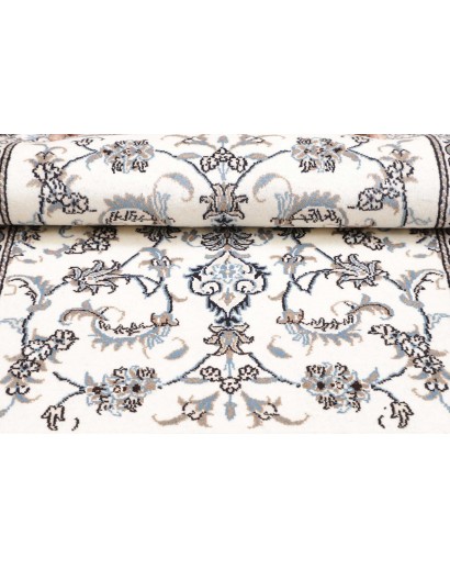 Tappeto Nain Kashmar Persia beige grigio 90x137
