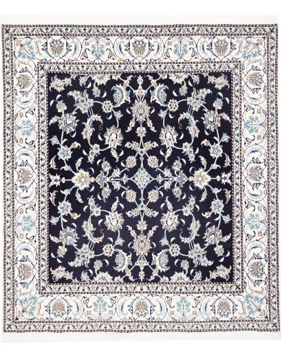 Tappeto Nain Kashmar Persia grigio 192x214