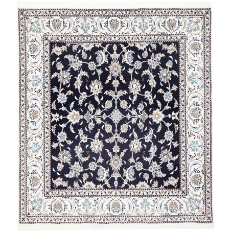 Tappeto Nain Kashmar Persia grigio 192x214