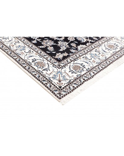 Tappeto Nain Kashmar Persia grigio 192x214
