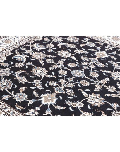 Tappeto Nain Kashmar Persia grigio 192x214