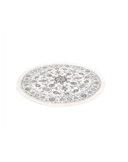 Tappeto Nain Kashmar Persia beige azzurro 140x150