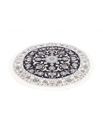 Tappeto Nain Kashmar Persia grigio 140x150