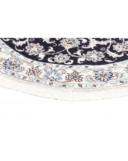 Tappeto Nain Kashmar Persia grigio 140x150