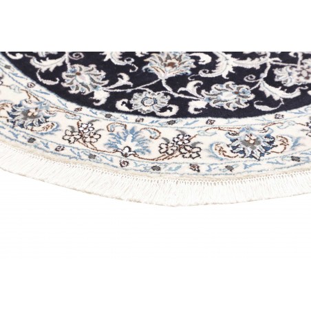 Tappeto Nain Kashmar Persia grigio 140x150
