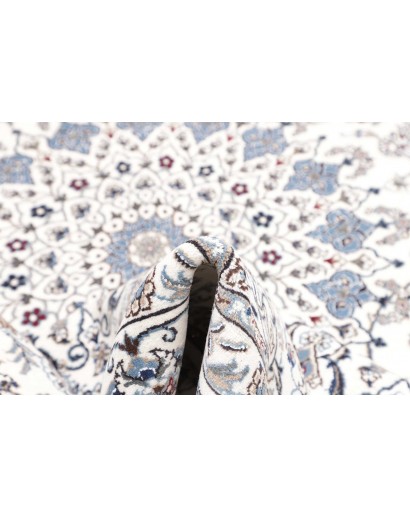 Tappeto Nain Kashmar Persia beige azzurro 245x350