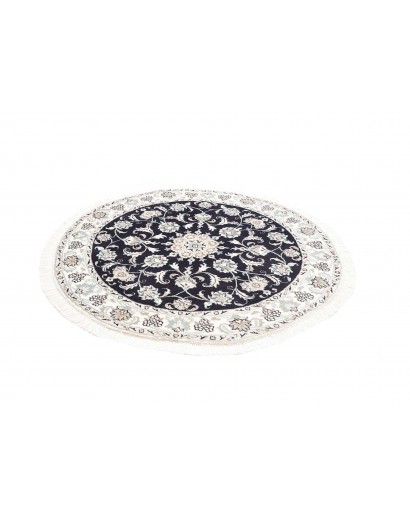 Tappeto Nain Kashmar Persia grigio 145x150