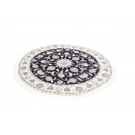 Tappeto Nain Kashmar Persia grigio 145x150