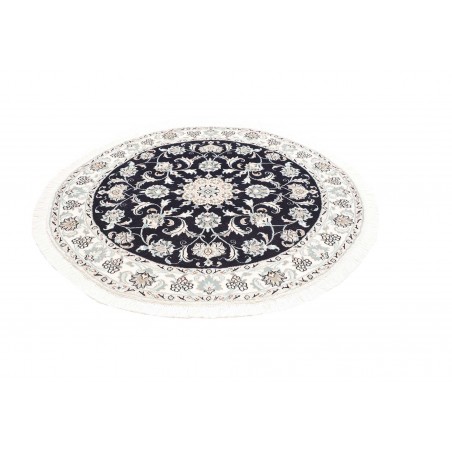 Tappeto Nain Kashmar Persia grigio 145x150