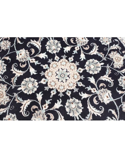 Tappeto Nain Kashmar Persia grigio 145x150