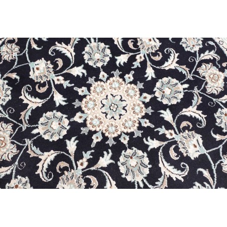 Tappeto Nain Kashmar Persia grigio 145x150