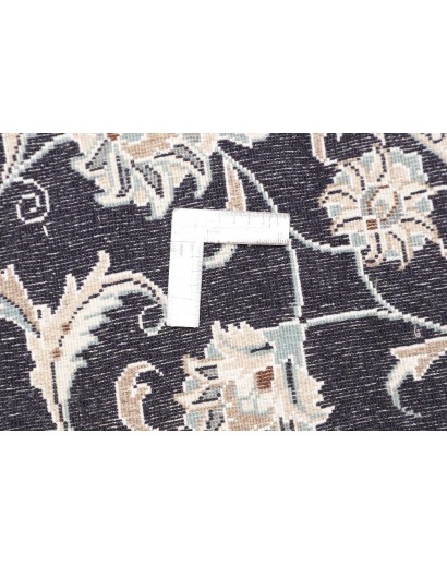 Tappeto Nain Kashmar Persia grigio 145x150