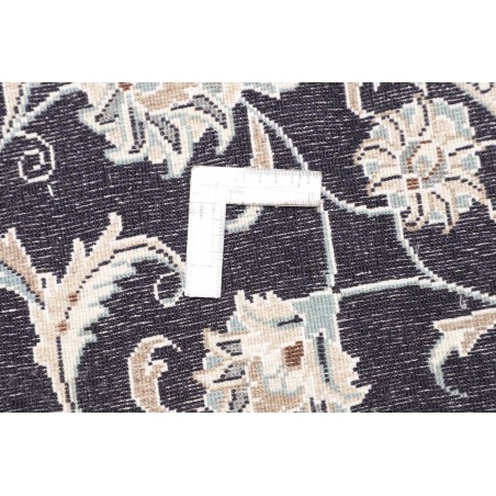 Tappeto Nain Kashmar Persia grigio 145x150