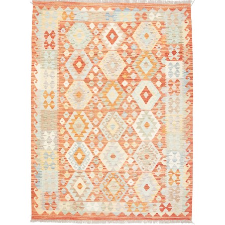Tappeto Kilim Afghanistan giallo 149x202