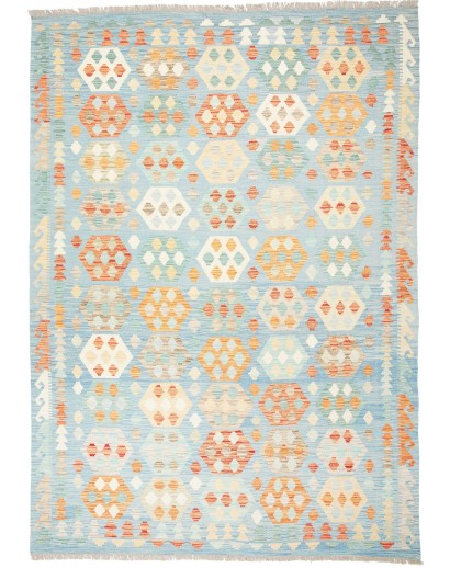 Tappeto Kilim Afghanistan bianco 177x248