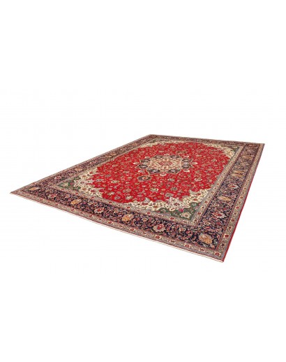 Tappeto Tabriz Persia marrone 305x395