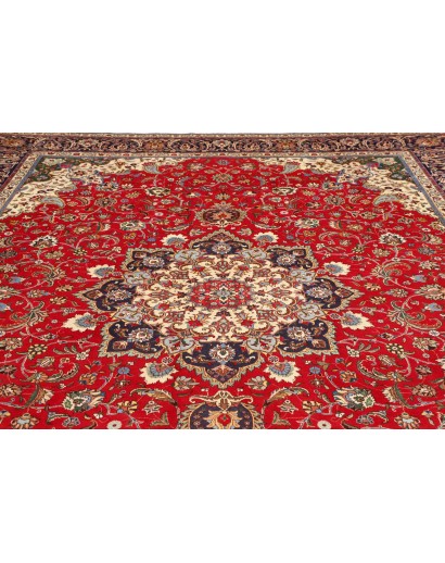 Tappeto Tabriz Persia marrone 305x395
