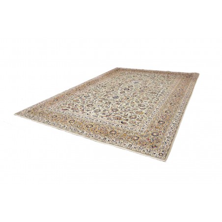 Tappeto Kashan Persia bianco 277x380