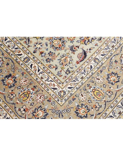 Tappeto Kashan Persia bianco 277x380