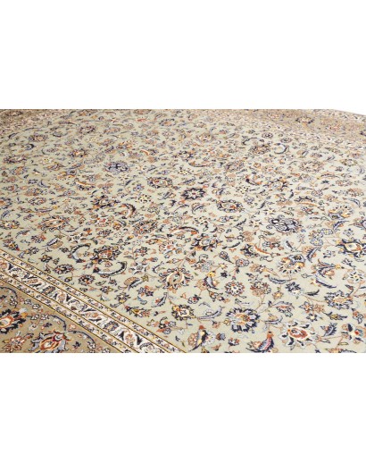 Tappeto Kashan Persia bianco 277x380