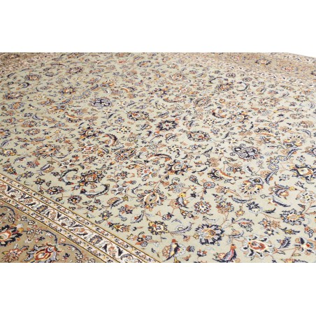 Tappeto Kashan Persia bianco 277x380