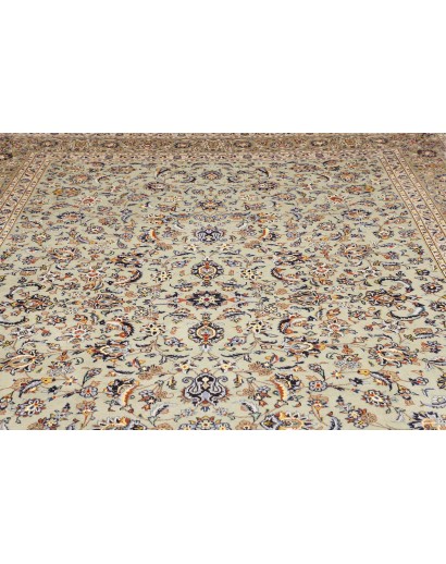 Tappeto Kashan Persia bianco 277x380