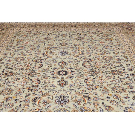 Tappeto Kashan Persia bianco 277x380