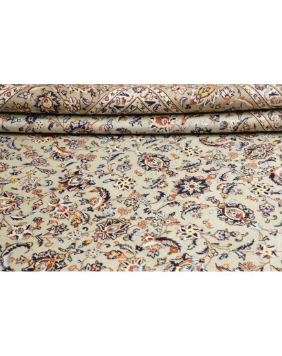 Tappeto Kashan Persia bianco 277x380