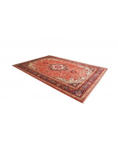 Tappeto Tabriz Persia marrone beige 237x348