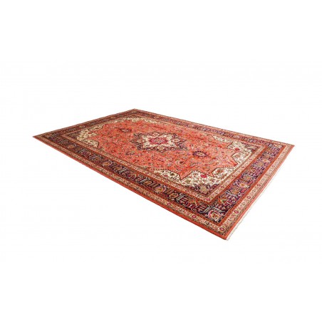 Tappeto Tabriz Persia marrone beige 237x348