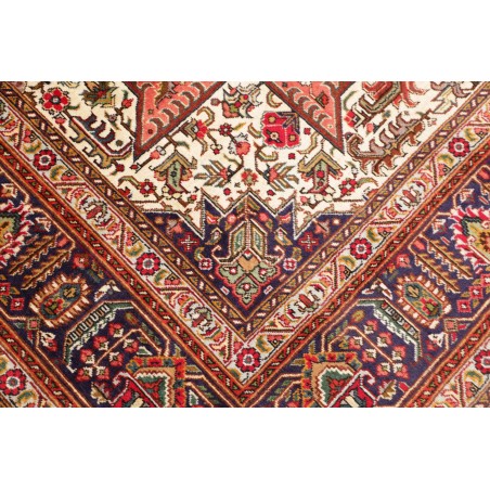 Tappeto Tabriz Persia marrone beige 237x348