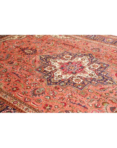 Tappeto Tabriz Persia marrone beige 237x348