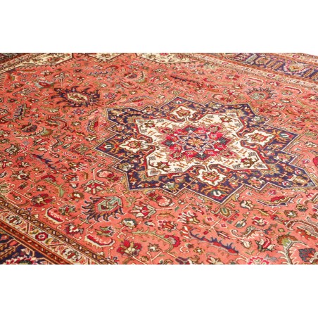 Tappeto Tabriz Persia marrone beige 237x348