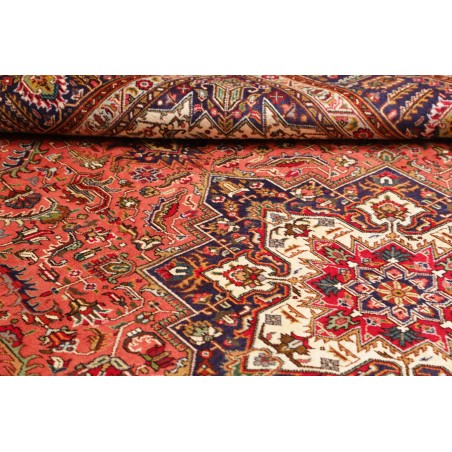 Tappeto Tabriz Persia marrone beige 237x348