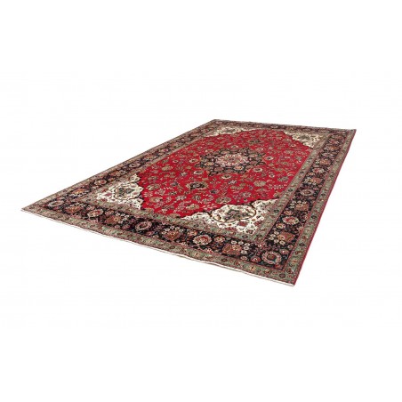 Tappeto Tabriz Persia marrone grigio 254x365